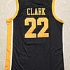 Caitlin Clark Jersey #22 Iowa Hawkeyes Basketball Stitched Black