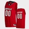 Custom Louisville Cardinals Jersey Name Number Red College Basketball Swingman Jersey