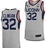 Donovan Clingan Jersey UConn Huskies College Basketball Limited Gray #32