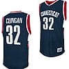 Donovan Clingan Jersey UConn Huskies College Basketball Navy Retro #32