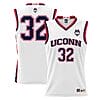 Donovan Clingan Jersey #32 UConn Huskies College Basketball White