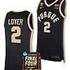 Fletcher Loyer Jersey #2 Purdue Boilermakers 2024 NCAA March Madness Final Four Basketball Black