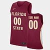 Custom Florida State Seminoles Jersey Name Number Garnet Replica College Basketball Jersey
