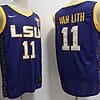 Hailey Van Lith Jersey #11 Lsu Tigers College Basketball Stitched Purple