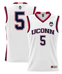 Hassan Diarra Jersey #5 UConn Huskies College Basketball White