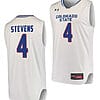 Isaiah Stevens Jersey #4 Colorado State Rams College Basketball White