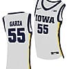 Luka Garza Jersey #55 Iowa Hawkeyes College Basketball Black Swingman