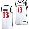 Jaedon LeDee Jersey #13 San Diego State Aztecs College Basketball Home White