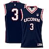 Joey Calcaterra Jersey #3 UConn Huskies College Basketball No Name Navy