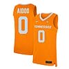 Jonas Aidoo Jersey #0 Tennessee Volunteers College Basketball Orange
