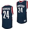 Jordan Hawkins Jersey UConn Huskies College Basketball Navy Retro #24