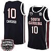 Kamilla Cardoso Jersey #10 South Carolina Gamecocks 2024 NCAA Basketball National Champions Black