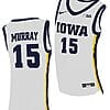 Keegan Murray Jersey #15 Iowa Hawkeyes College Basketball White