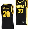 Kris Murray Jersey #20 Iowa Hawkeyes College Basketball Black Swingman