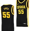 Luka Garza Jersey #55 Iowa Hawkeyes College Basketball Swingman Black