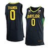 Flo Thamba Jersey #0 Baylor Bears College Basketball Jerseys Black