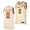 Timmy Allen Jersey #0 Texas Longhorns College Basketball Jerseys Cream 2021