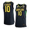 Adam Flagler Jersey #10 Baylor Bears College Basketball Jerseys Anthracite Black