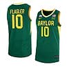 Adam Flagler Jersey #10 Baylor Bears College Basketball Jerseys Anthracite Green