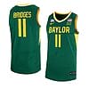 Jalen Bridges Jersey #11 Baylor Bears College Basketball Jerseys Green