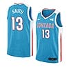 Malachi Smith Jersey #13 Gonzaga Bulldogs College Basketball Jerseys Blue