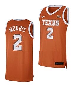 Arterio Morris Jersey #2 Texas Longhorns College Basketball Jerseys Orange