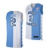 Caleb Love Jersey #2 North Carolina Tar Heels College Basketball Jerseys Blue White