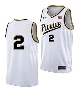 Men's #2 Fletcher Loyer Jersey Purdue Boilermakers College Basketball Jerseys Rick Mount Throwback No Name