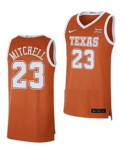 Dillon Mitchell Jersey #23 Texas Longhorns College Basketball Jerseys Orange Limited