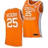 Santiago Vescovi Jersey #25 Tennessee Volunteers College Basketball Jerseys Orange Retro