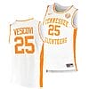 Santiago Vescovi Jersey #25 Tennessee Volunteers College Basketball Jerseys White