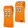 Uros Plavsic Jersey #33 Tennessee Volunteers College Basketball Jerseys Orange