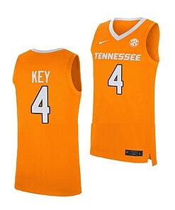 Tyreke Key Jersey #4 Tennessee Volunteers College Basketball Jerseys Orange