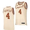 Tyrese Hunter Jersey #4 Texas Longhorns College Basketball Jerseys Cream