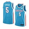 Hunter Sallis Jersey #5 Gonzaga Bulldogs College Basketball Jerseys Blue