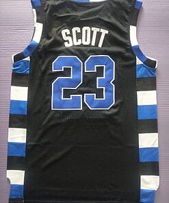 Nathan Scott Jersey #23 One Tree Hill Ravens College Basketball Black
