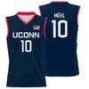 Nika Muhl Jersey #10 UConn Huskies College Basketball Navy