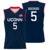 Paige Bueckers Jersey #5 UConn Huskies College Basketball Navy