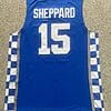 Reed Sheppard Jersey #23 Kentucky Wildcats College Basketball Blue