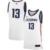 Richie Springs Jersey #13 UConn Huskies College Basketball No Name White
