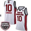 Kamilla Cardoso Jersey #10 South Carolina Gamecocks Basketball 2024 National Champions All Stitched White