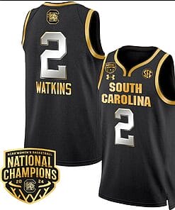 Ashlyn Watkins Jersey #2 South Carolina Gamecocks Basketball 2024 National Champions All Stitched