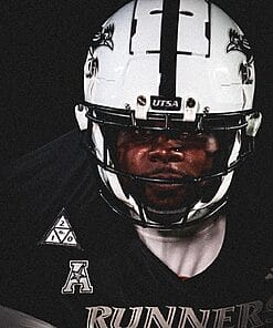 Alternative view of New team jersey for UTSA Roadrunners Black