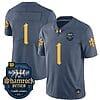 Notre Dame Shamrock Series 2024 Jersey Number 1 No Name College Football Stitched