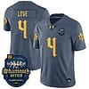 Notre Dame Shamrock Series 2024 Jersey Number 4 Name On The Back College Football Stitched