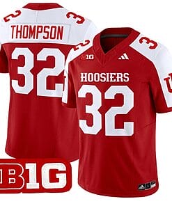 Anthony Thompson Jersey #32 Indiana Hoosiers Vapor Limited Football Crimson Alternate