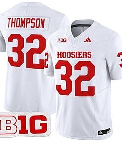 Anthony Thompson Jersey #32 Indiana Hoosiers Vapor Limited Football White