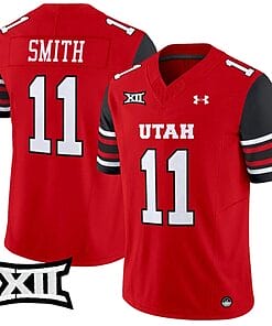 Alex Smith Jersey #11 Utah Utes Vapor Limited College Football Stitched Red
