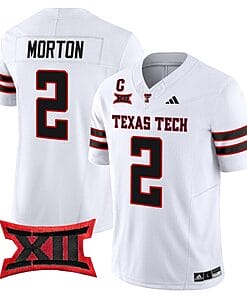 Behren Morton Jersey #2 Texas Tech Red Raiders Vapor Limited Football White