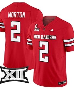 Behren Morton Jersey #2 Texas Tech Red Raiders Vapor Limited Football Red